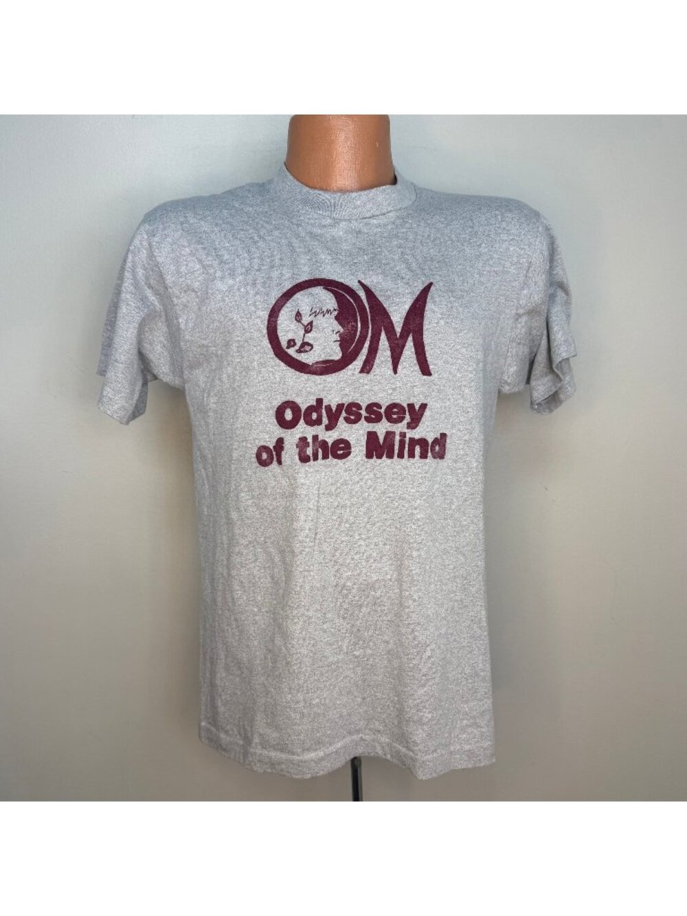 Vintage 1980s OM Odyssey of the Mind T-Shirt, Collierville High School, Size Med